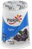 Yoplait yogurt fat free, blackberry Calories