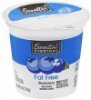 Essential Everyday yogurt fat free, blueberry Calories