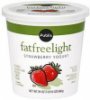 Publix yogurt fat free, light, strawberry Calories