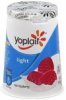 Yoplait yogurt fat free, red raspberry Calories