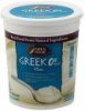 Open Nature yogurt greek, nonfat, strained, plain Calories