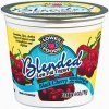 Lowes foods yogurt low fat blended black cherry Calories