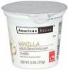 American Basics yogurt lowfat, 1% milkfat, vanilla Calories