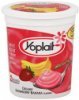 Yoplait yogurt lowfat, creamy strawberry banana Calories