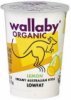 Wallaby yogurt lowfat, lemon Calories