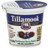 Tillamook yogurt lowfat,. northwest berry patch Calories