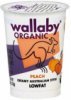 Wallaby yogurt lowfat, organic, peach Calories