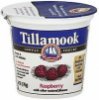 Tillamook yogurt lowfat, raspberry Calories