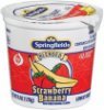 Springfield yogurt lowfat strawberry banana Calories