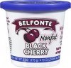 Belfonte yogurt nonfat black cherry Calories