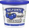 Belfonte yogurt nonfat blueberry Calories