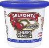 Belfonte yogurt nonfat cherry vanilla Calories