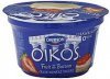 OIKOS yogurt nonfat, greek, strawberry Calories