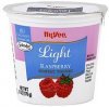 Hy-Vee yogurt nonfat, light, raspberry Calories