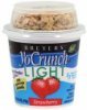 Breyers yogurt nonfat, light, strawberry Calories