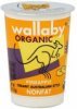 Wallaby yogurt nonfat, pineapple Calories