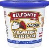 Belfonte yogurt nonfat strawberry cheesecake Calories