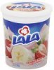 Lala yogurt reduced fat, strawberry banana Calories