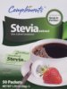 Complements zero calorie sweetener with stevia extract Calories