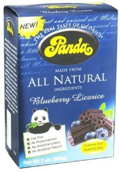 All Natural Blueberry Licorice Panda Nutrition info