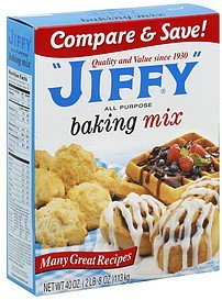 baking mix all purpose Jiffy Nutrition info