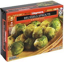 brussels sprouts in butter sauce Wegmans Nutrition info