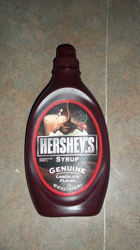 chocolate syrup, prepared with whole milk usda Nutrition info
