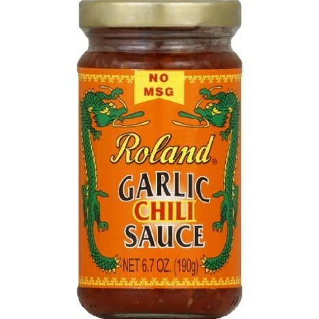 garlic sauce chili Roland Nutrition info