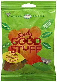 gummy bears koala Goody Good Stuff Nutrition info