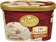 ice cream old fashioned butter pecan Kemps Nutrition info