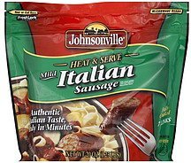 italian sausage mild Johnsonville Nutrition info