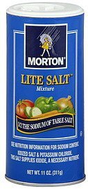 light salt mixture Morton Nutrition info