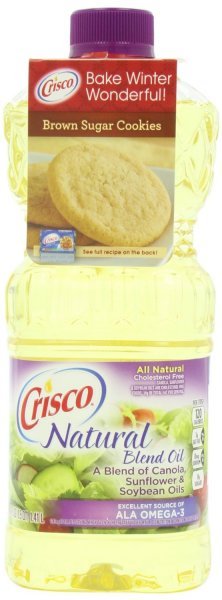 natural blend oil Crisco Nutrition info