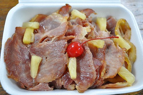 pork, cured, ham, extra lean and regular, canned, unheated usda Nutrition info