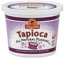 pudding all natural, tapioca ShopRite Nutrition info