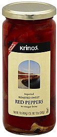 red peppers roasted sweet Krinos Nutrition info