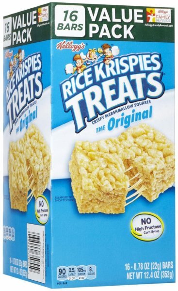 Calories in Kellogg's Rice krispies treats - the original ...