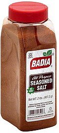 seasoned salt all purpose Badia Nutrition info
