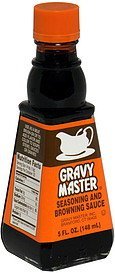 seasoning and browning sauce Gravy Master Nutrition info