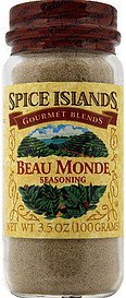 seasoning beau monde Spice Island Nutrition info