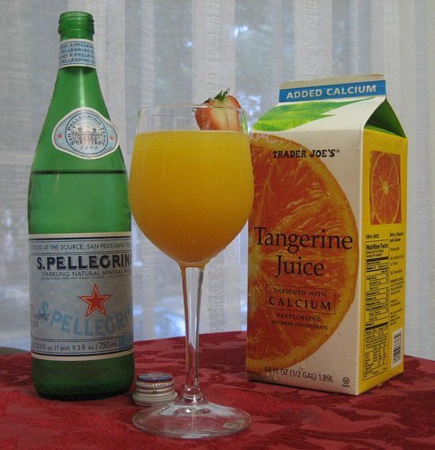 tangerine juice, canned, sweetened usda Nutrition info