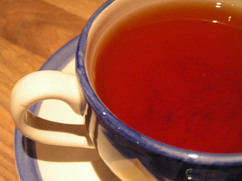 tea, instant, unsweetened, powder, prepared usda Nutrition info