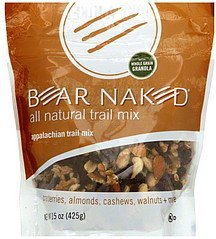 trail mix all natural, appalachian Bear Naked Nutrition info