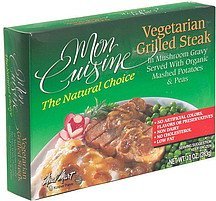 vegetarian grilled steak Mon Cuisine Nutrition info