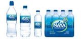 water, bottled, non-carbonated, naya usda Nutrition info