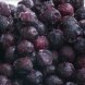 blueberries, frozen, sweetened