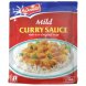 McDonnells curry sauce mild Calories