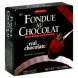 fondue au chocolat semi-sweet chocolate
