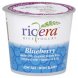 rice yogurt low fat, non dairy, blueberry