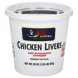 Mountaire Farms chicken livers Calories